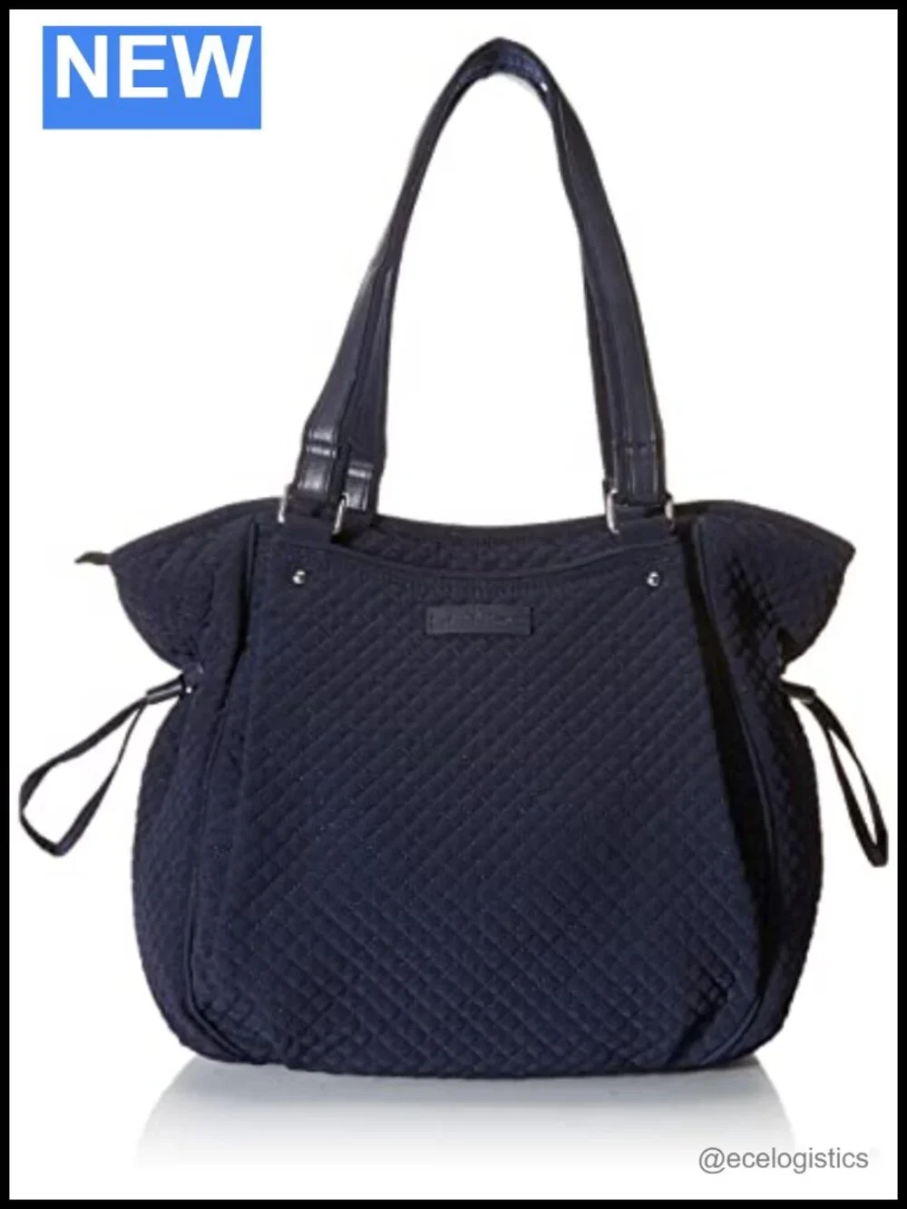 Vera Bradley Glenna Satchel Purse Microfiber Lightweight Polyester Shoulder Bag